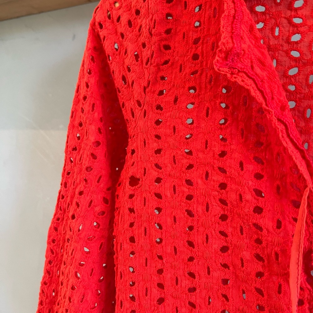 Antonio Melani Red Swimsuit Coverup - Picture 4 of 8